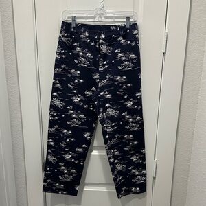 EP Pro Navy and White Patterned Chinos